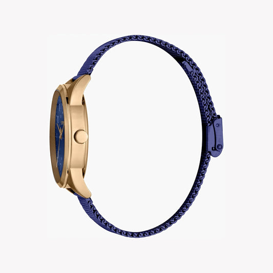 Esprit Men's Blue Dial Blue Stainless Steel ES1G212M0085