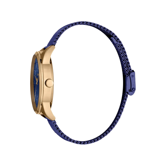 Esprit Men's Blue Dial Blue Stainless Steel ES1G212M0085