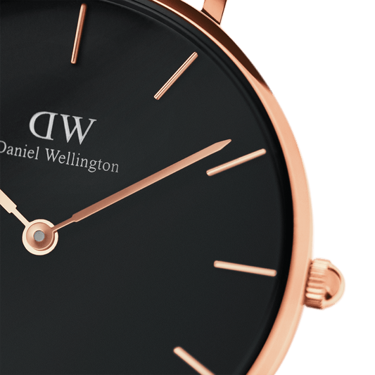 Petite Reading Black Rose Gold - DW00100167