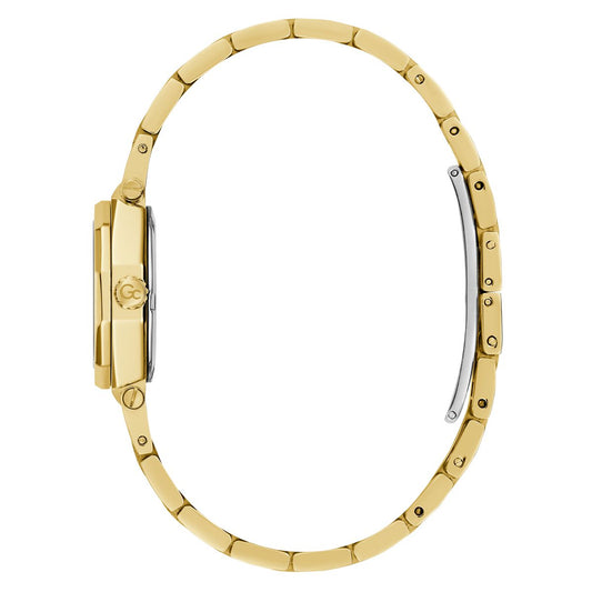 Gc Gleam Mini Small Size Metal Women Watch Yellow Gold Stainless Steel Bracelet Z54005L9