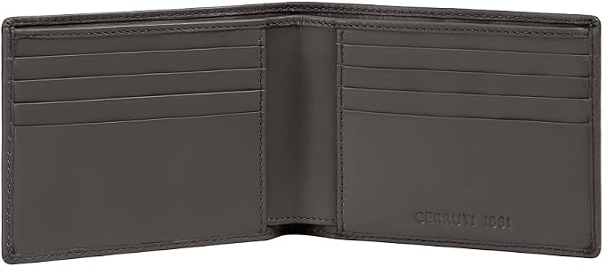 Cerruti 1881 Men's Wallet - CEPU05431M - MAT Black 100% Calf Leather