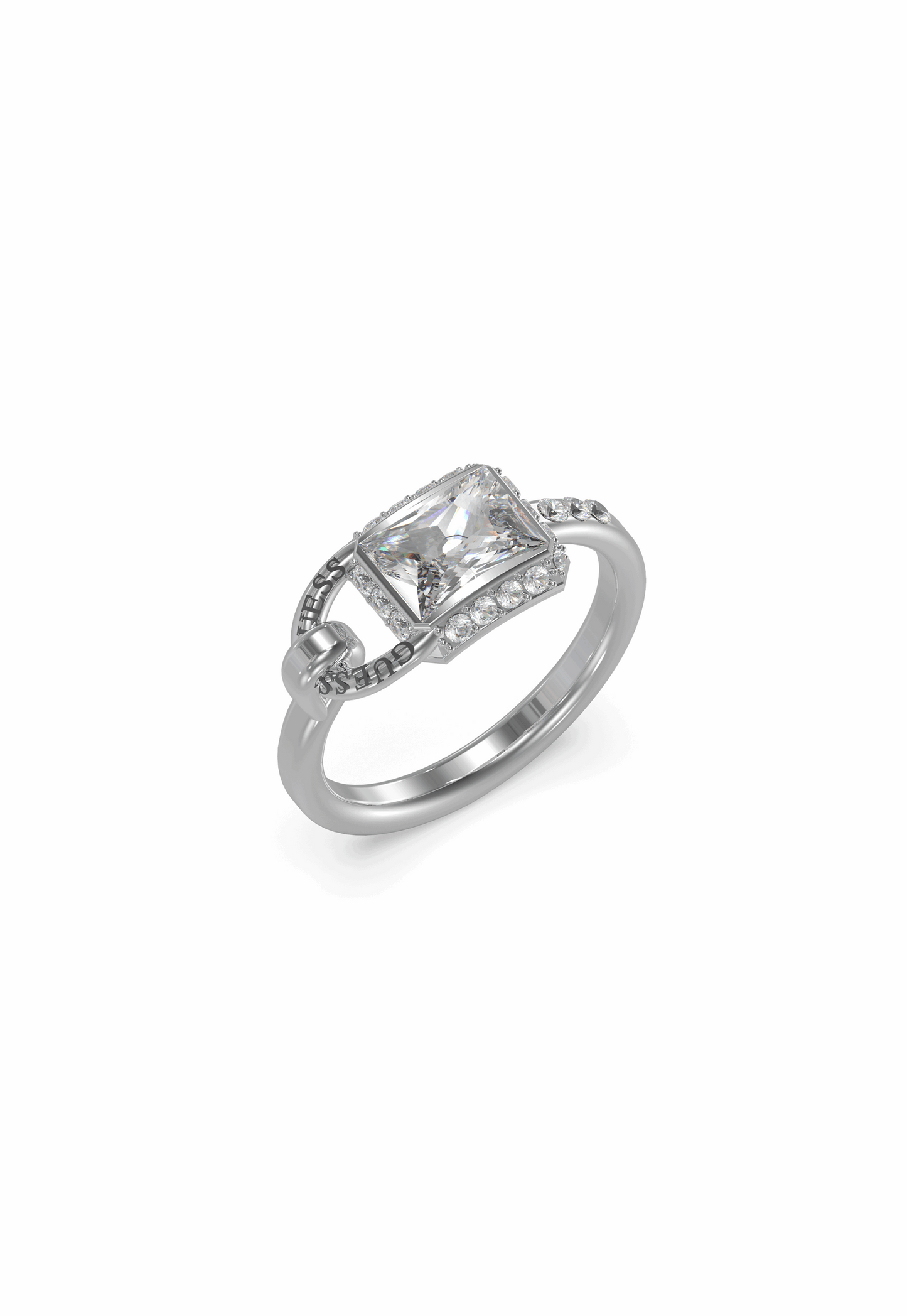 Guess Jewelry - JUBR02196JWRH52 Ring Steel silver For Ladies