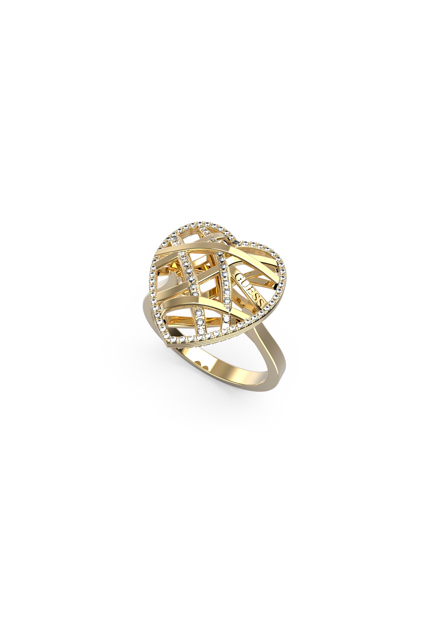 Guess Jewelry - JUBR03101JWYG58 Ladies gold Ring