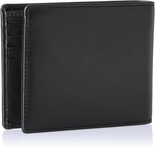 Cerruti 1881 Men's Wallet - CEPU05431M - MAT Black 100% Calf Leather