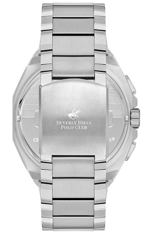 Beverly Hills Polo Club Men's Multi-Function Dark Blue Dial Watch BP3537X.390
