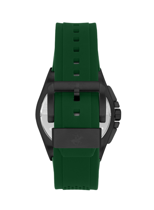 Beverly Hills Polo Club Men's Multi-Function Green Dial Watch BP3541X.675