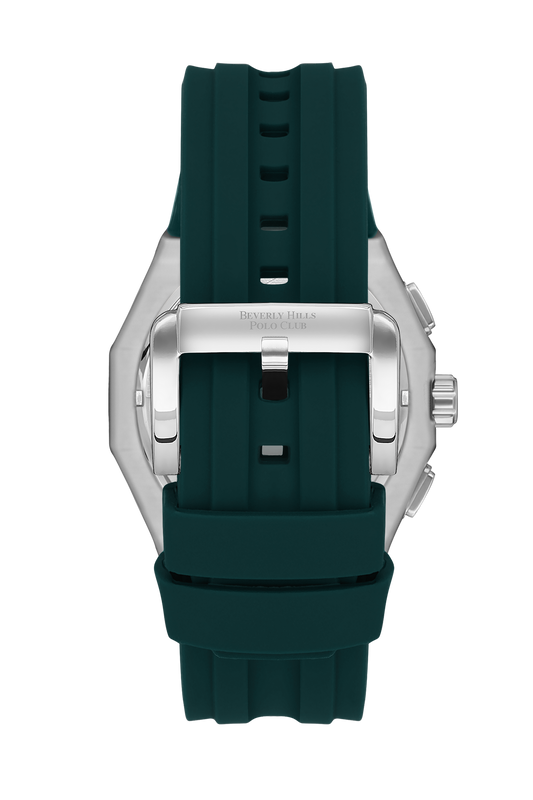 Beverly Hills Polo Club Men's Multi-Function Green Dial Watch BP3557X.375
