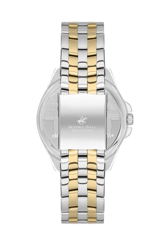 Beverly Hills Polo Club Women's Analog Green Dial Watch BP3572C.270 - Izabella