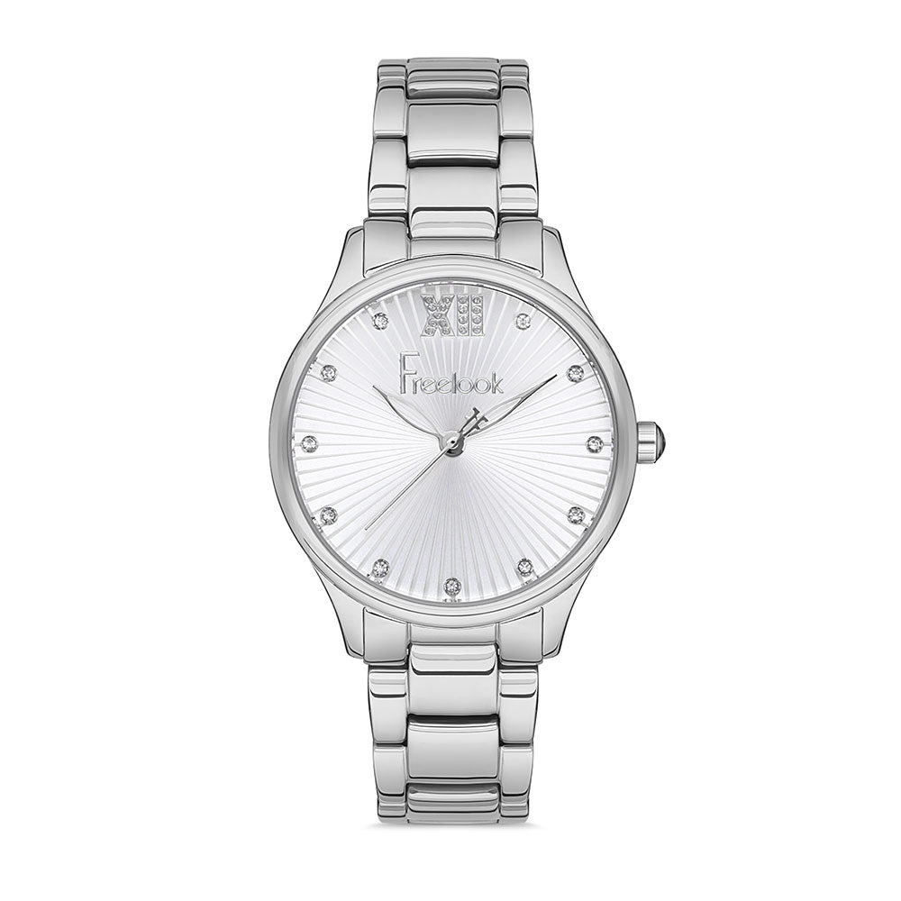 FREELOOK Women's Silver Stainless Steel Watch - FL.1.10157-1