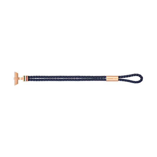 Ducati DTAGB2136806 Scudetto Blue & Rose Gold Bracelet