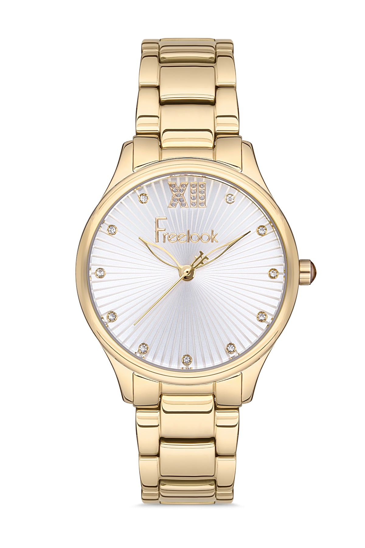 FREELOOK Women's Gold Stainless Steel Watch - FL.1.10157-3