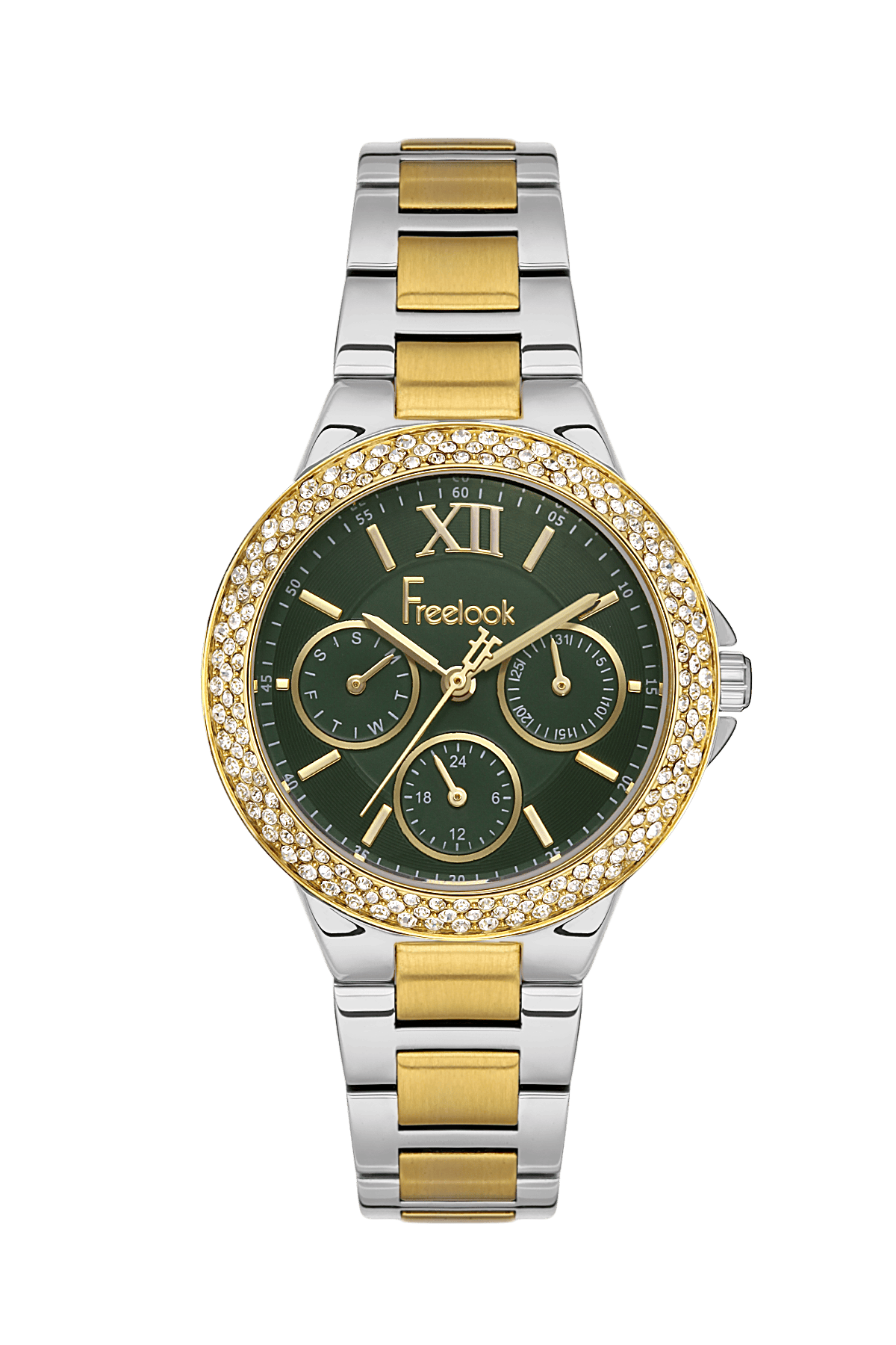 FREELOOK Women's Two-Tone Stainless Steel Watch - FL.1.10401-3