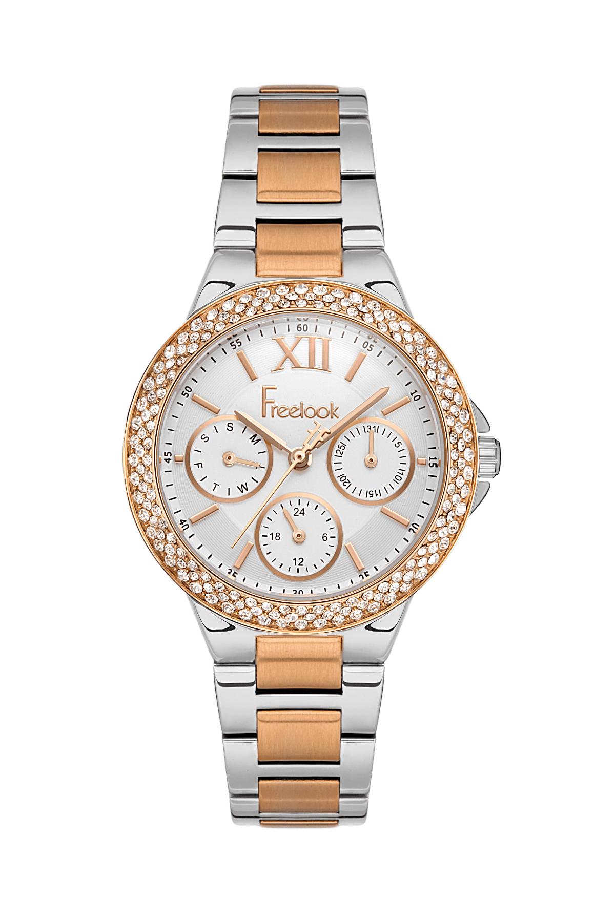 FREELOOK Women's Two-Tone Stainless Steel Watch - FL.1.10401-5