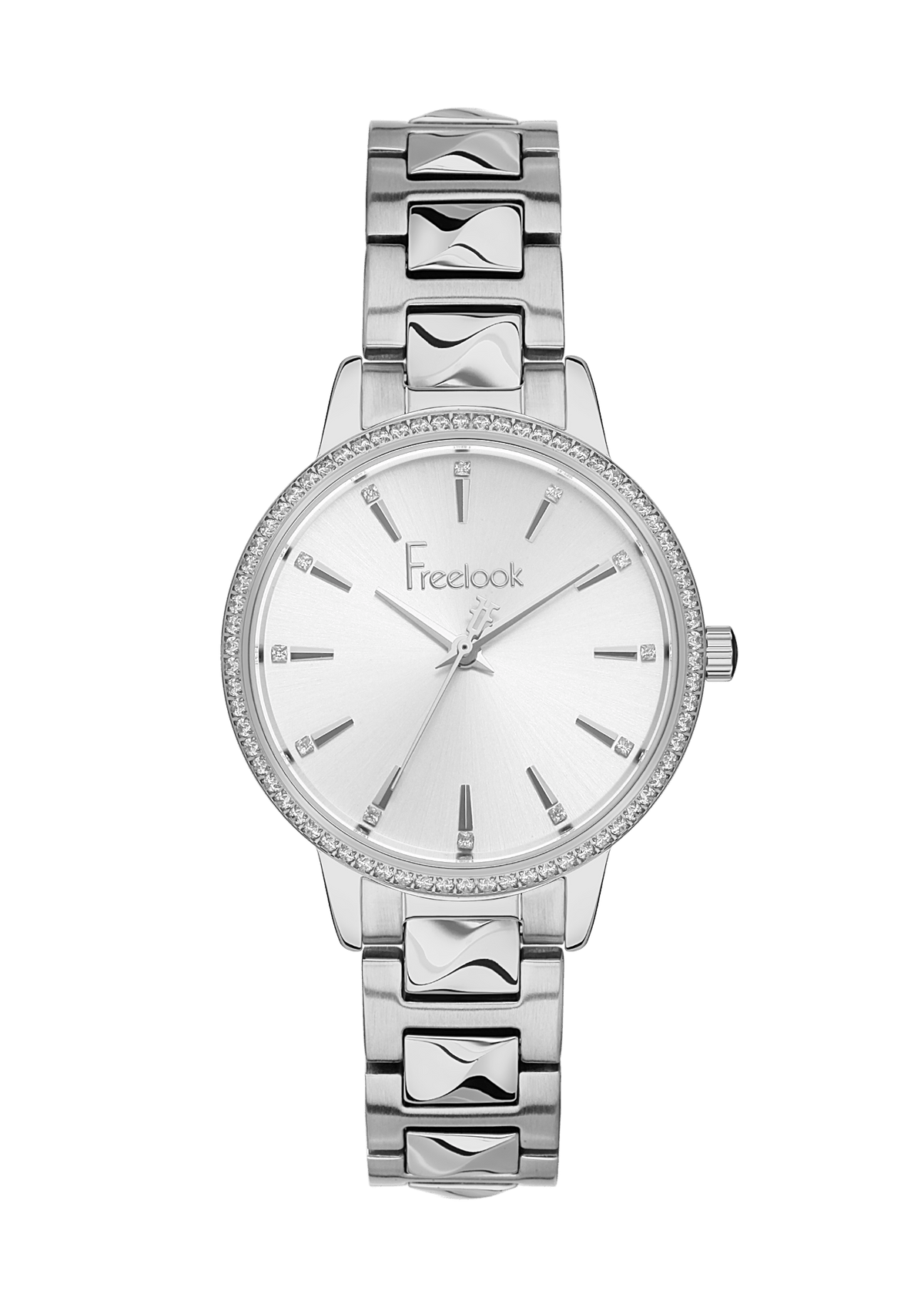 FREELOOK Women's Silver Stainless Steel Watch - FL.1.10404-1