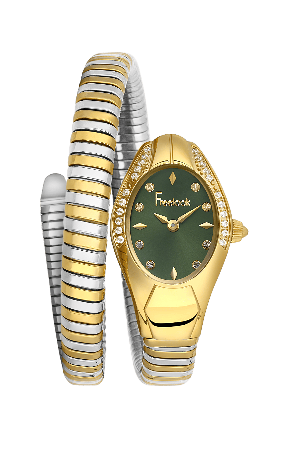 FREELOOK Women's Two-Tone Stainless Steel Watch - FL.1.10409-4