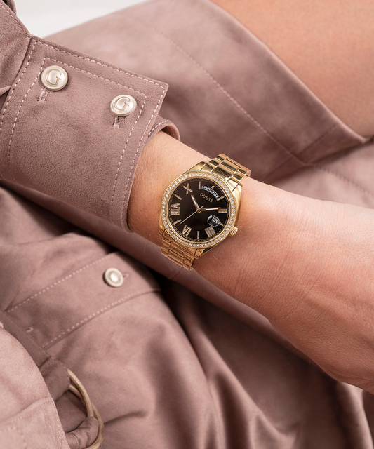 Guess Luna GW0307L2 – Black Dial Gold