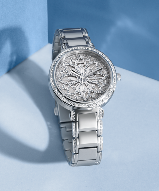 GUESS GW0528L1 ANALOG WATCH For Women Silver