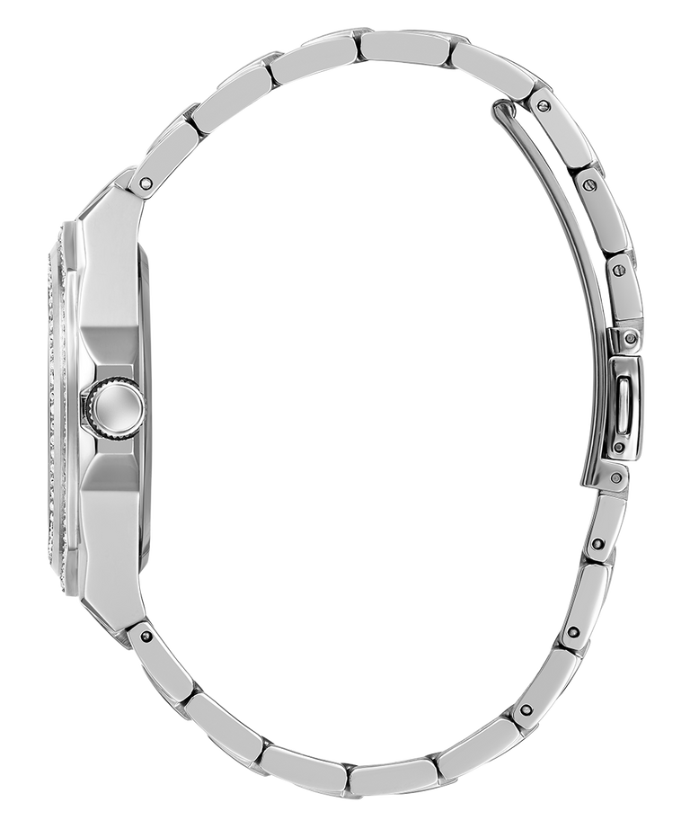 GUESS Ladies Silver Tone Multi-function Watch GW0685L1