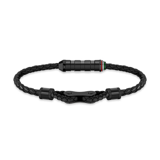 Ducati DTAGB2137211 Magnete Pelle Leather Bracelet