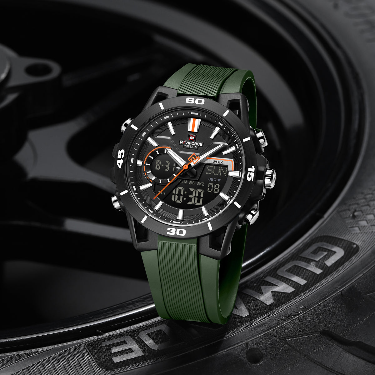 Naviforce Watch MenNF 7135 B-B-GN