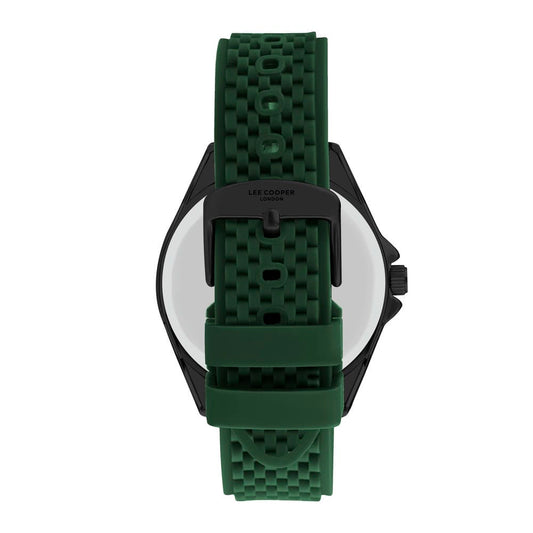 LEE COOPER Men's Green Rubber Watch - LC07361.677