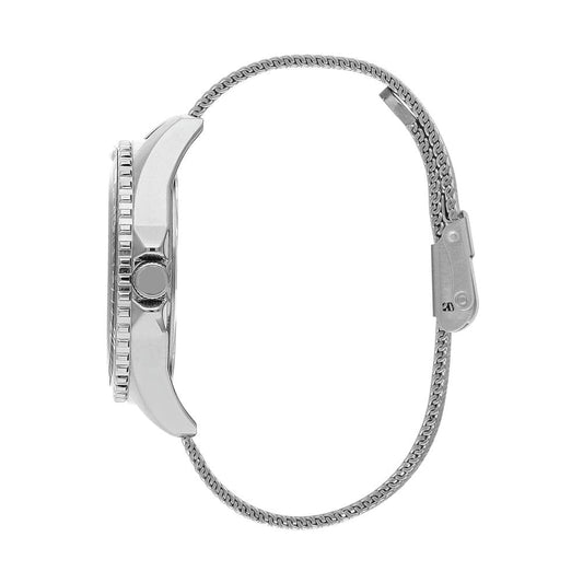 LEE COOPER Men's Green Stainless Steel Mesh Watch - LC07542.370