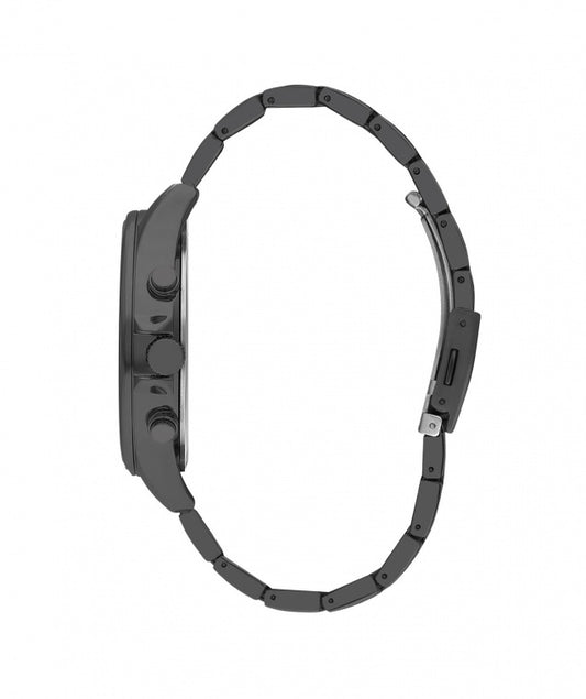 LEE COOPER Men's Black Stainless Steel Multi Function Watch - LC07802.070