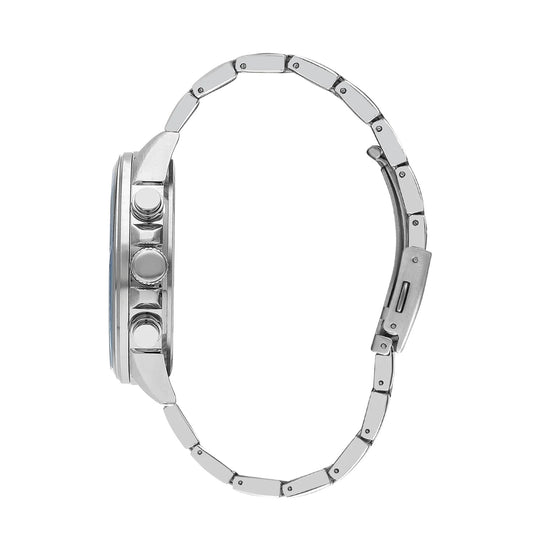 LEE COOPER Men's Silver Stainless Steel Multi Function Watch - LC07846.330