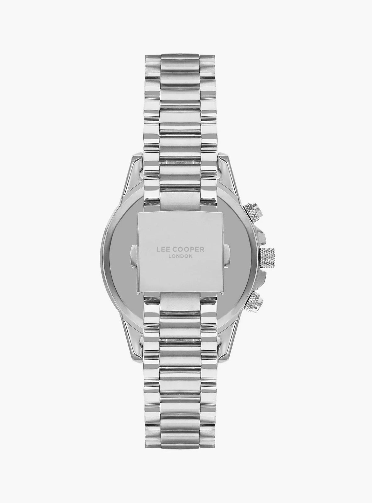 LEE COOPER Men's Silver Stainless Steel Multi Function Watch - LC07852.360