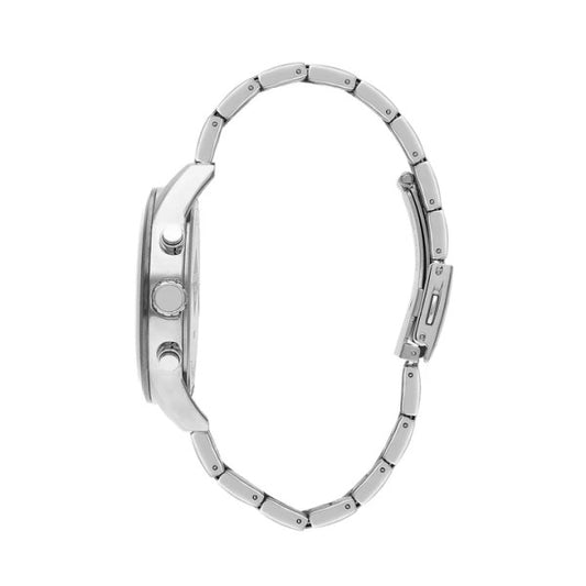 LEE COOPER Men's Silver Stainless Steel Multi Function Watch - LC07879.350