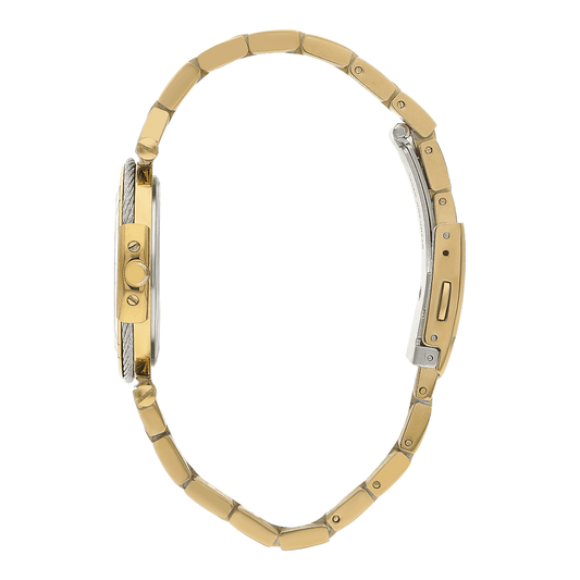 Beverly Hills Polo Club BP3333X.120 - Women's White MOP Dial Gold Watch