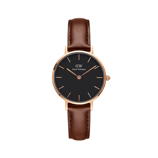 Petite St Mawes Black Rose Gold - DW00100169
