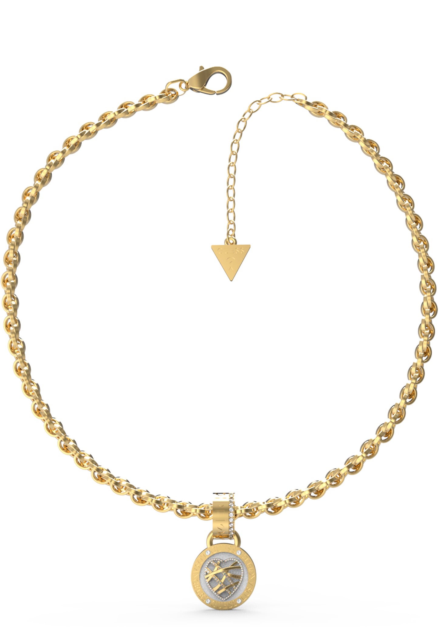 Guess Jewelry - JUBN03107JWYGWHT/U Ladies gold Necklace
