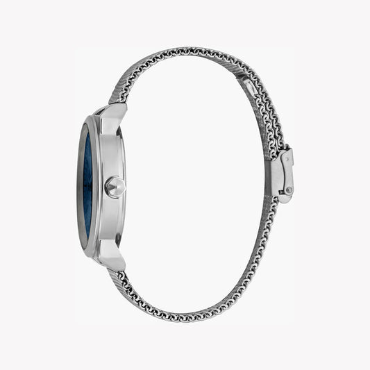Just Cavalli Men's Silver Watch, Blue Dial - JC1G141M0065