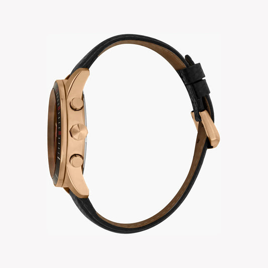 Just Cavalli Men's Rose Gold Watch, Black Dial - JC1G166L0025