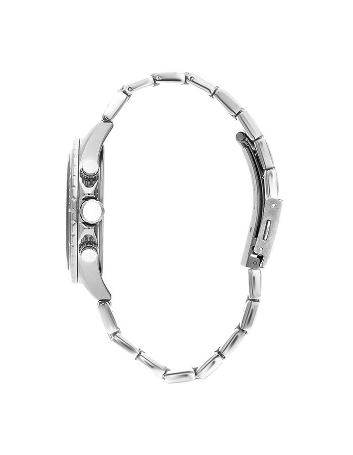 LEE COOPER Men's Silver Stainless Steel Multi Function Watch - LC07529.330