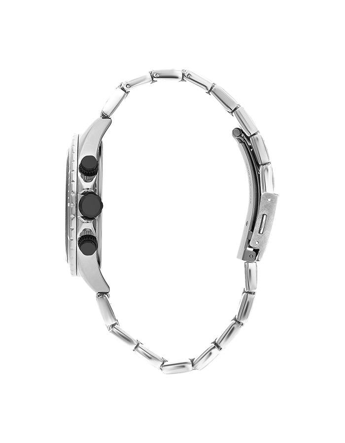 LEE COOPER Men's Silver Stainless Steel Multi Function Watch - LC07529.060