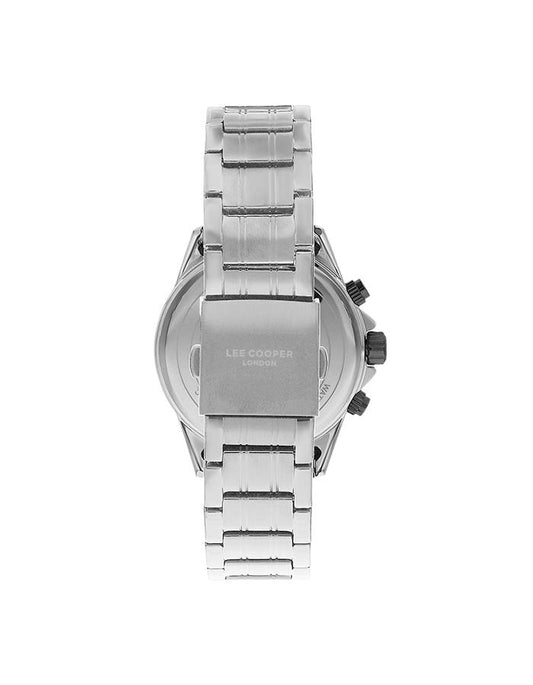 LEE COOPER Men's Silver Stainless Steel Multi Function Watch - LC07529.060