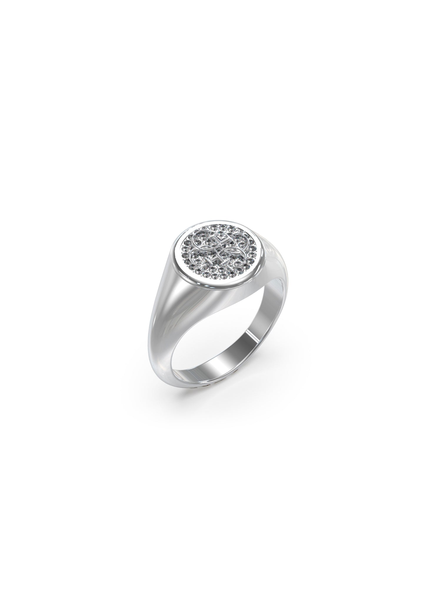 Guess Jewelry - JUBR03132JWRH52 Ladies silver Ring