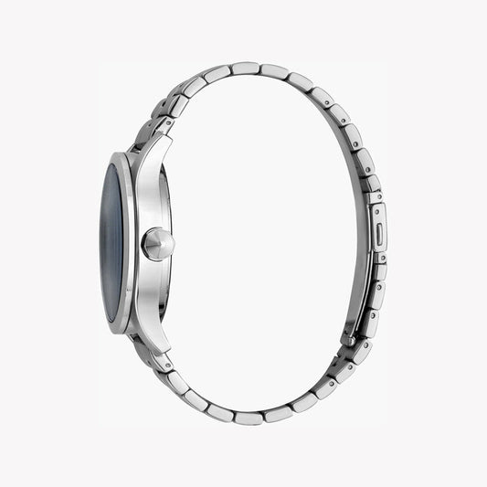 Just Cavalli Men's Silver Watch, Blue Dial - JC1G108M0065