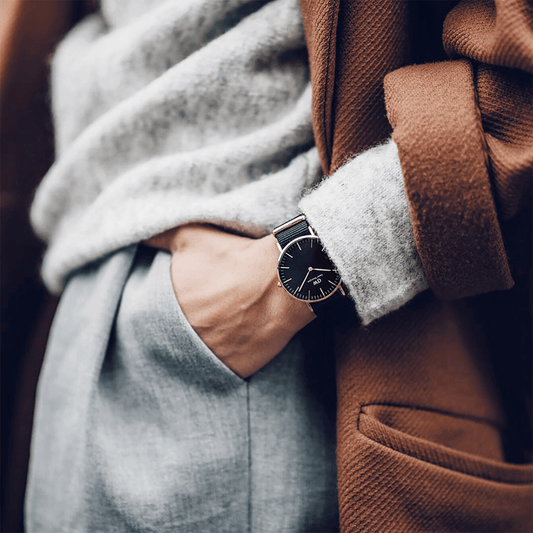 Classic Cornwall Black Rose Gold - DW00100148