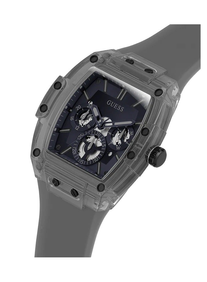 GUESS Mens Grey Multi-function Watch GW0203G9