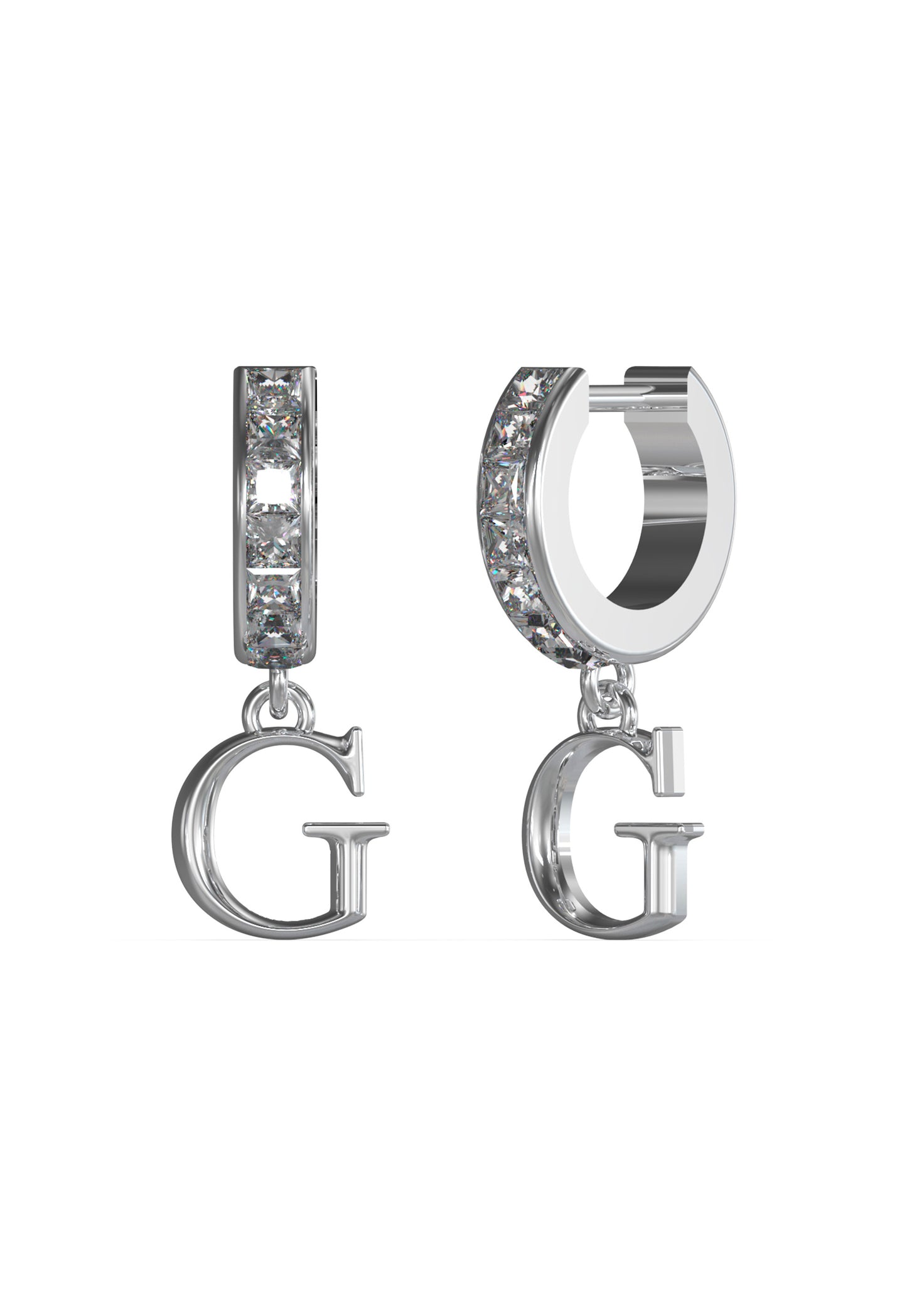 Guess Jewelry - JUBE03148JWRHT/U Ladies silver Earrings