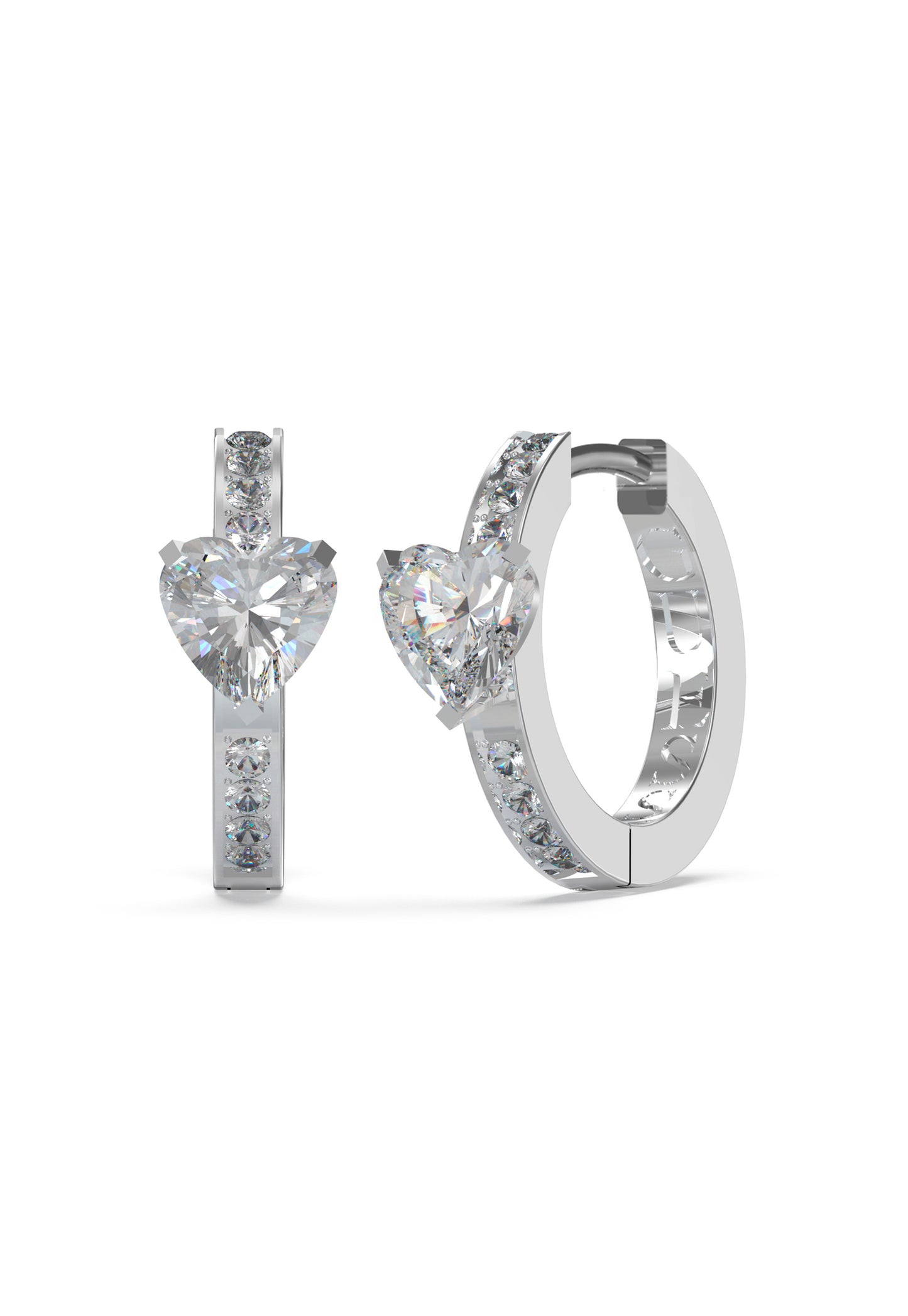 Guess Jewelry - JUBE03144JWRHT/U Ladies silver Earrings