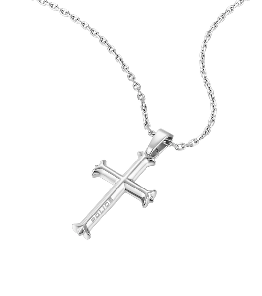 Police Men Necklace PEAGN0010601 PE TACOMA II POLISHED Stainless Steel CROStainless Steel NECKLACE