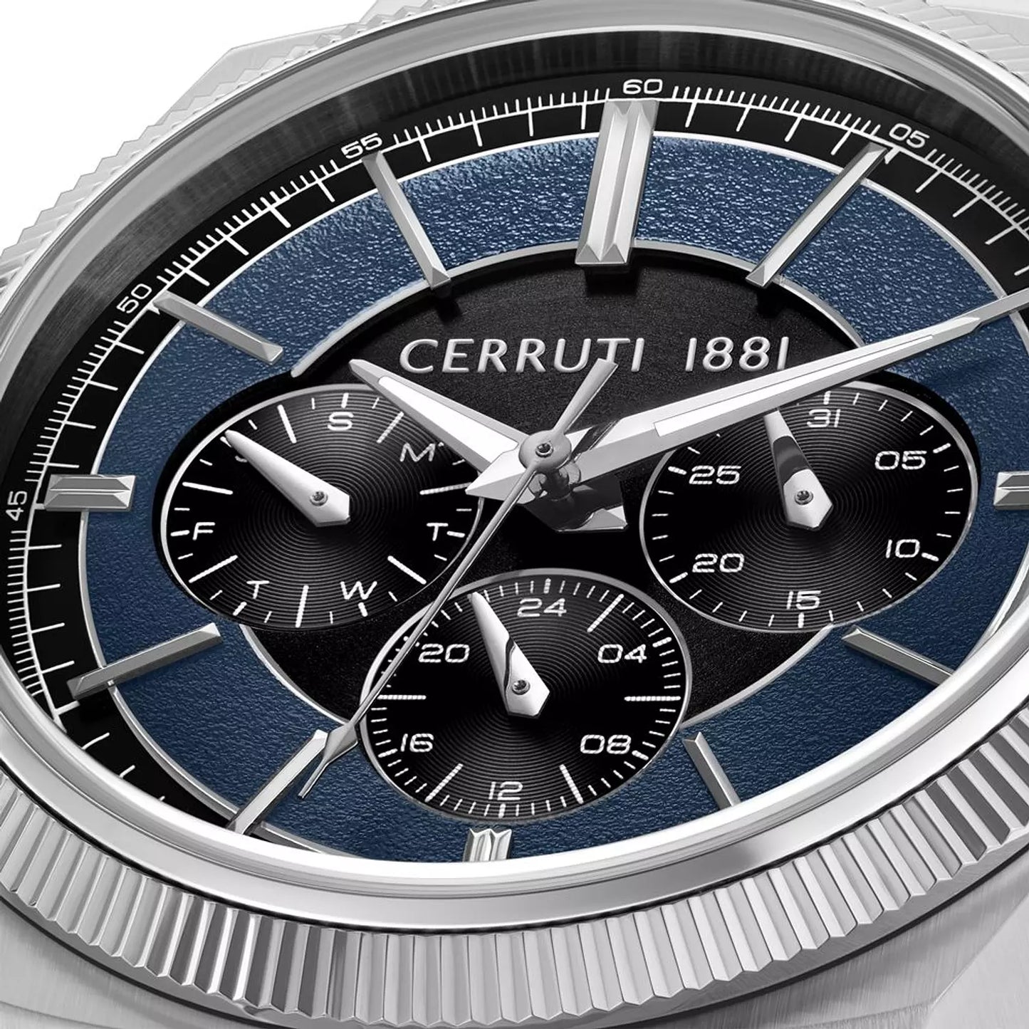 Cerruti 1881 Blue Chrono Steel Watch CIWGK0084502