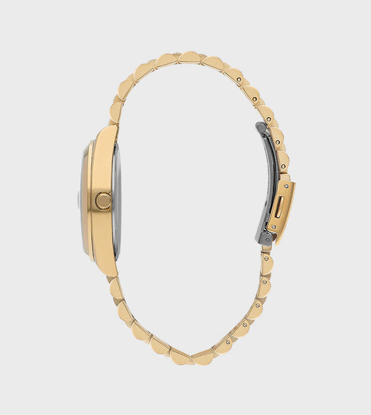 LEE COOPER Women's Gold Stainless Steel Analog Watch - LC07827.130