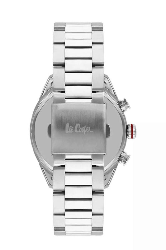LEE COOPER Men's Silver Stainless Steel Multi Function Watch - LC07834.380
