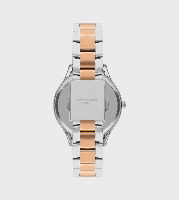 LEE COOPER Women's Two-Tone Stainless Steel Analog Watch - LC07880.530