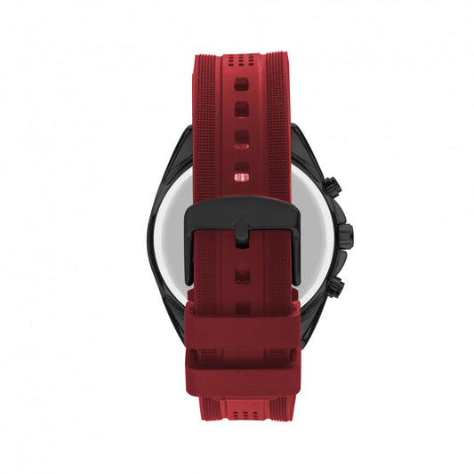 LEE COOPER Men's Red Silicone Multi Function Watch - LC07527.658